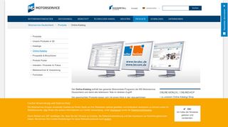 
                            5. Online-Katalog · Motorservice - Motorservice Deutschland