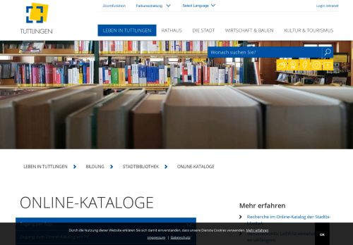 
                            2. Online-Kataloge | Stadt Tuttlingen