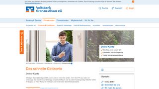 
                            4. Online-Konto - Volksbank Gronau-Ahaus eG