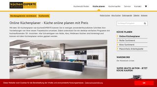 
                            7. Online Küchenplaner: Online planen mit Preis | küchenEXPERTE ...