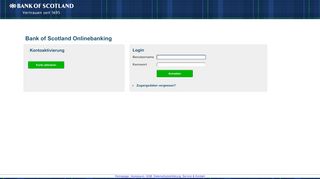 
                            5. Online-Kundenbereich - Bank of Scotland