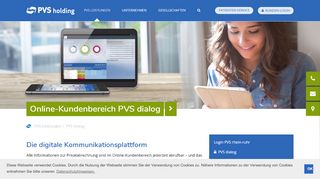 
                            5. Online-Kundenbereich PVS dialog - Ihre PVS