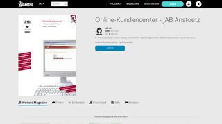 
                            7. Online-Kundencenter - JAB Anstoetz - Yumpu