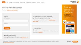 
                            1. Online-Kundencenter - Stadtwerke Bochum