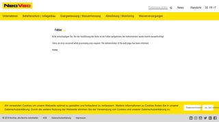 
                            5. Online-Kundenportal für die Heiz- und ... - NeoVac