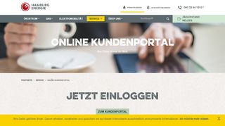 
                            1. Online Kundenportal | Hamburg Energie