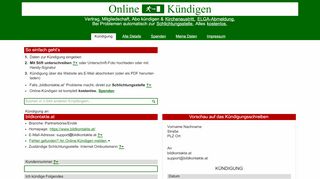 
                            5. Online-Kündigen: bildkontakte.at