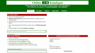 
                            10. Online-Kündigen: Ikea Family Paycard