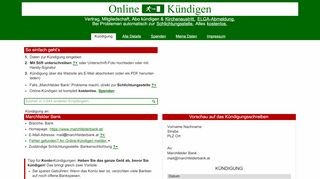 
                            10. Online-Kündigen: Marchfelder Bank