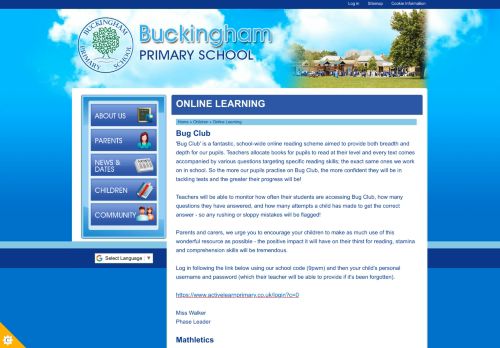 
                            11. Online Learning | Buckingham Primary School