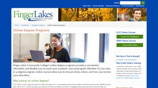 
                            3. Online Learning | Finger Lakes Community College