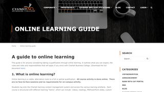
                            6. Online learning guide - Chartall Business College