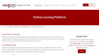 
                            2. Online Learning Platform - MedEntry HPAT Preparation