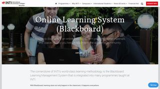 
                            2. Online Learning System (Blackboard) - INTI International ...