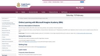 
                            5. Online Learning with Microsoft Imagine Academy (MIA)