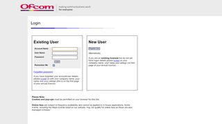 
                            2. Online licensing service for PMSE - OfCom PMSE Website