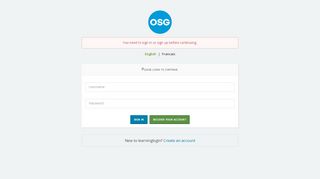 
                            5. Online Login - LearningLogin.com