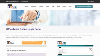 
                            3. Online Login Portal - OfficeTeam