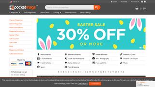 
                            4. Online Magazines - Digital Magazine Subscriptions | Pocketmags USA