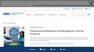 
                            6. Online Management Resources and Courses - AMA