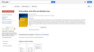 
                            11. Online Maps with APIs and WebServices