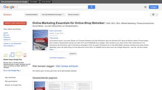 
                            7. Online-Marketing Essentials für Online-Shop Betreiber: SEM, SEO, ...
