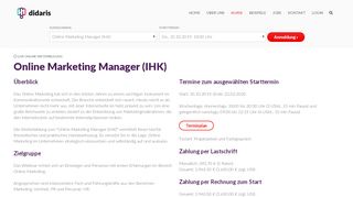 
                            10. Online Marketing Manager (IHK) - Fit in die Prüfung und ...