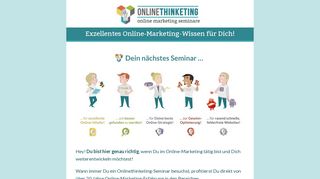 
                            6. Online Marketing Seminar » Onlinethinketing
