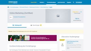 
                            6. Online Marketing (Zertifikat) | Deutsche Presseakademie