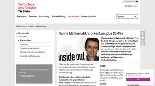 
                            13. Online Mathematik Brückenkurs plus (OMB+) - TH Köln