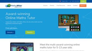 
                            1. Online Maths Tutor For 5-13yr olds | Maths Online | Whizz Education