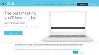 
                            9. Online Meeting & Virtual Training Software Platform - AirClass by ...