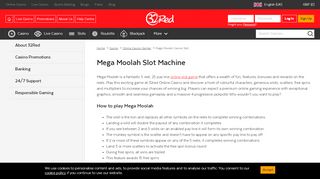 
                            12. Online Mega Moolah Slot Machine - 32Red Online Casino