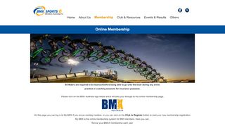 
                            10. Online Membership - BMX Sports WA