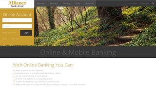 
                            6. Online & Mobile Banking | Alliance Bank & Trust