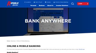 
                            9. Online & Mobile Banking | Republic Bank