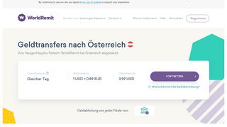 
                            7. Online Money Transfer to Austria | WorldRemit