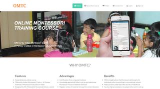 
                            2. Online Montessori Training Course: Home