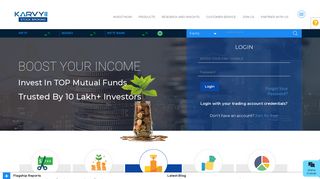 
                            12. Online Mutual Funds Investment in India | Karvy Online
