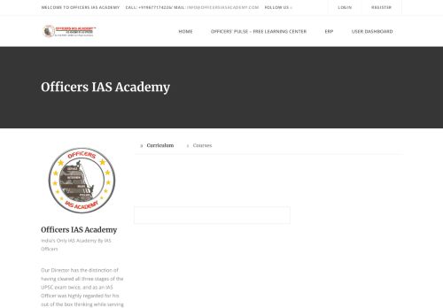 
                            5. Online Officers IAS Academy
