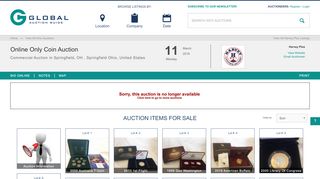 
                            11. Online Only Coin Auction in Springfield, Ohio by Harvey Plus