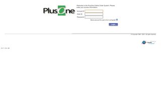 
                            5. Online Order Login - PlusOne