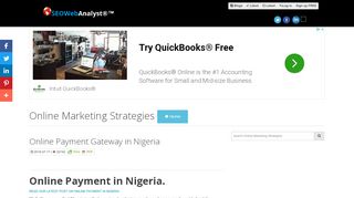 
                            7. Online Payment Gateway in Nigeria - SEO Web Analyst