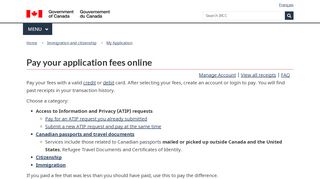 
                            6. Online Payment - Immigration, Refugees and Citizenship ...