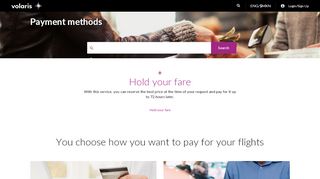
                            12. Online Payment: ways to pay at Volaris