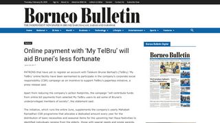 
                            8. Online payment with 'My TelBru' will aid Brunei's less ...