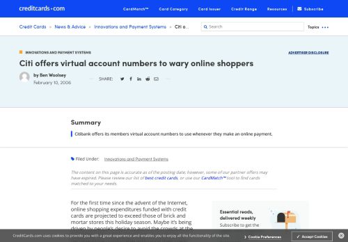 
                            12. Online payment with virtual account numbers from Citibank ...