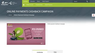 
                            7. Online Payments Cashback Campaign - Easypaisa