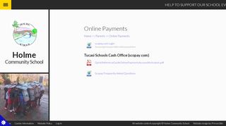 
                            2. Online Payments | Holme Community School