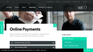
                            13. Online Payments | IADT